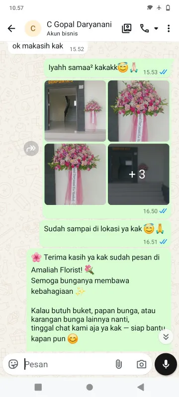 Pengiriman Karangan Bunga Telukjambe Timur