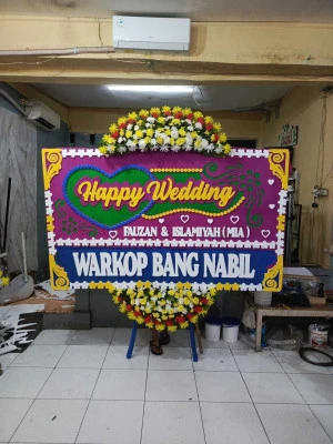 Papan Bunga di Telukjambe Timur