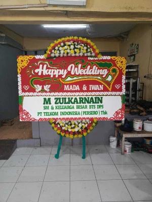 Papan Bunga di Telukjambe Timur