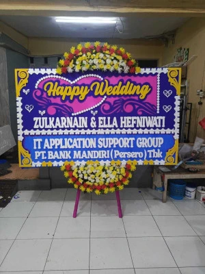 Papan Bunga di Telukjambe Timur
